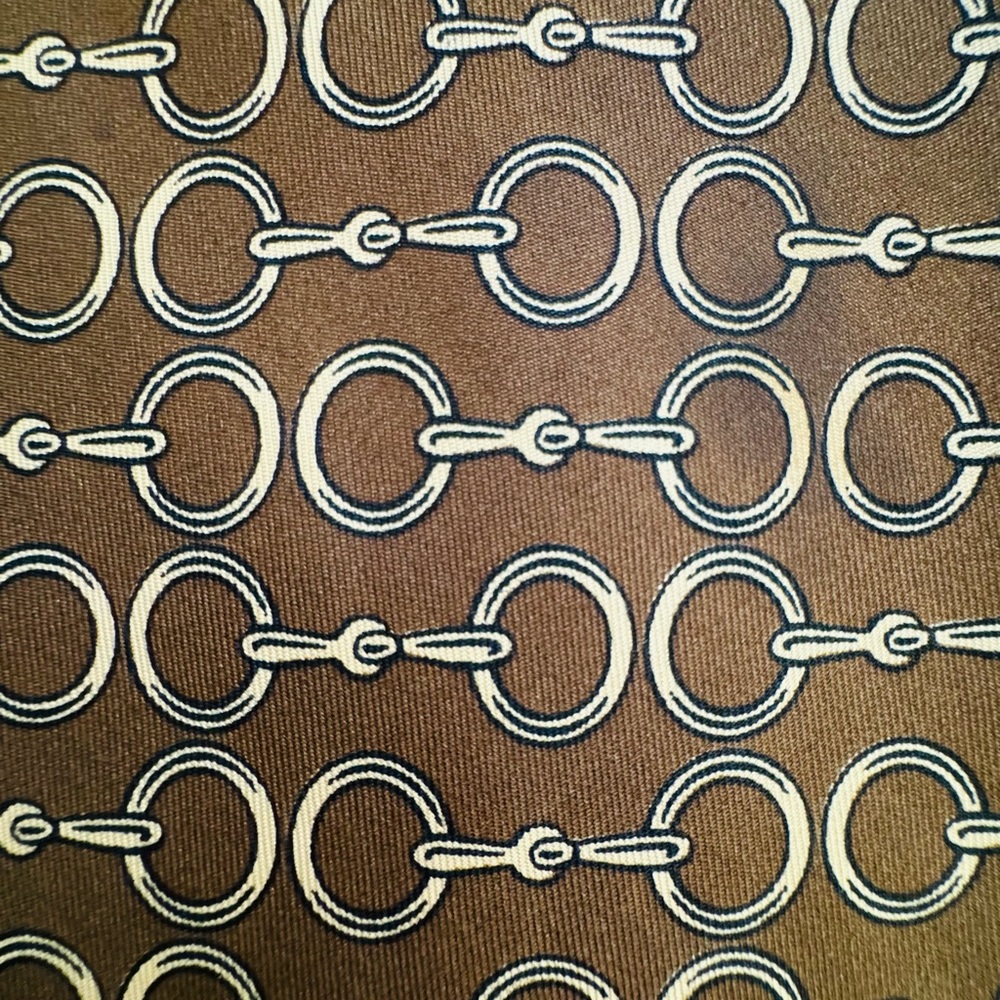 HERMÈS Vintage Silk Tie - Picture 10 of 13
